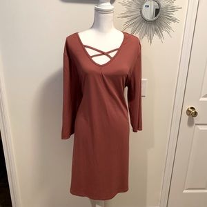 Mudd Crisscross Bodycon Dress